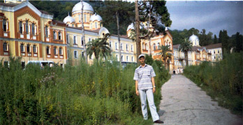 Неземная красота Новоафонского мужского монастыря